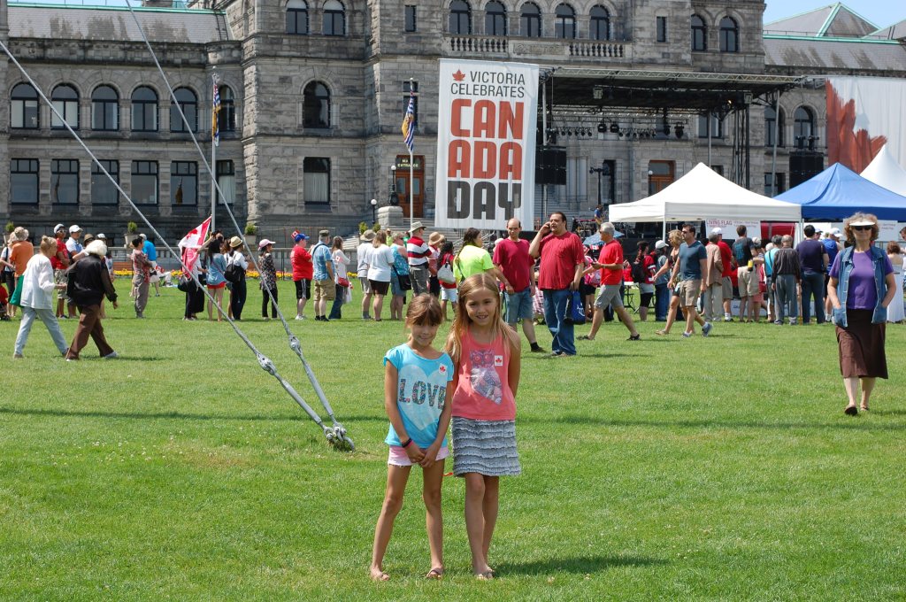 canada day in Victoria